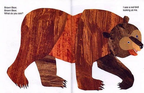 Brown Bear from Book