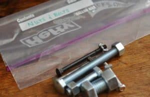 Nuts and bolts manipulative for fine motor skill development