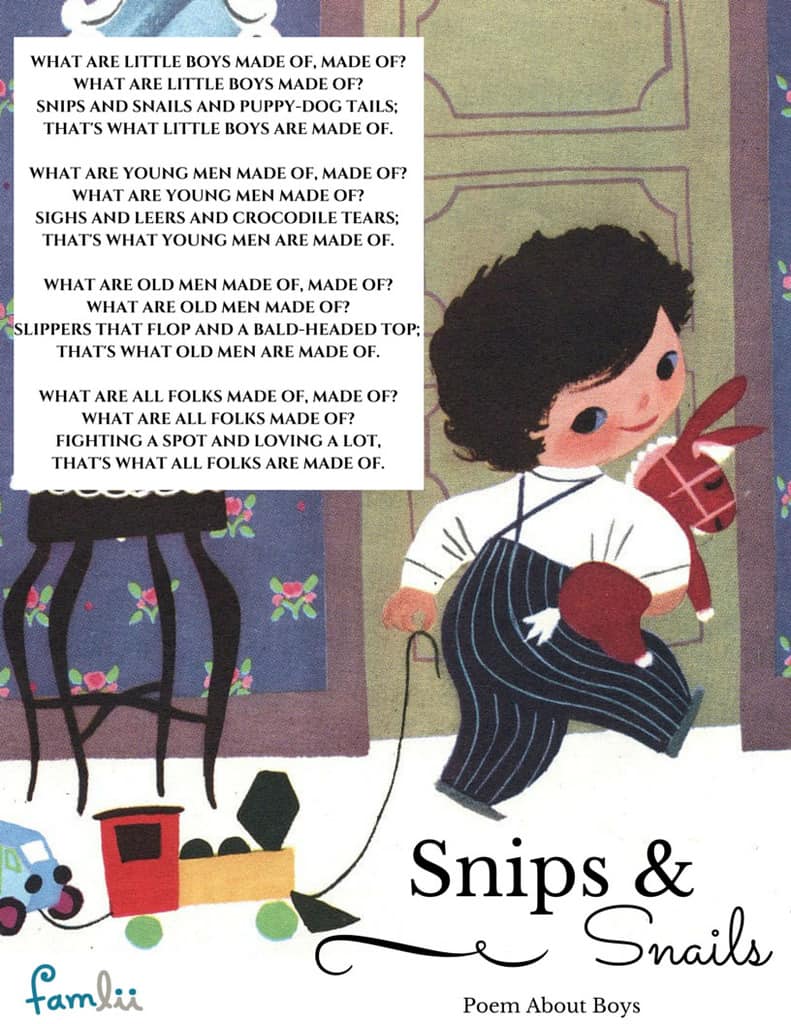 Poem about Little Boys